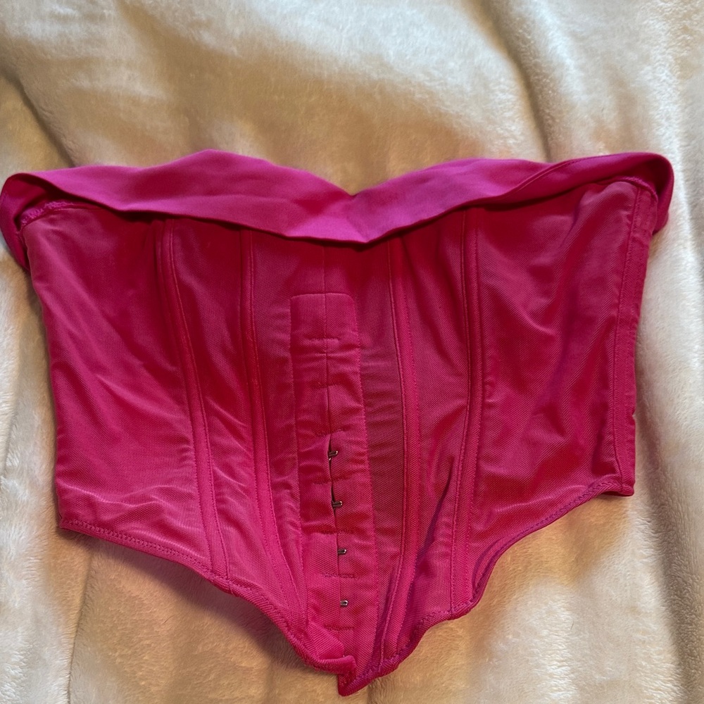 White Fox Boutique Vibrant Pink Bandeau
